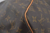 Authentic Louis Vuitton Monogram Keepall 55 Travel Boston Bag M41424 LV 6664I