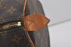 Authentic Louis Vuitton Monogram Keepall 55 Travel Boston Bag M41424 LV 6664I