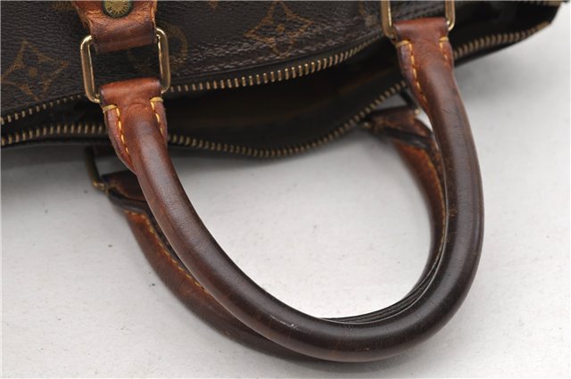 Authentic LOUIS VUITTON Monogram Speedy 25 Hand Bag M41528 LV Junk 6665C