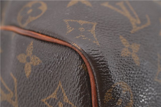 Authentic LOUIS VUITTON Monogram Speedy 25 Hand Bag M41528 LV Junk 6665C