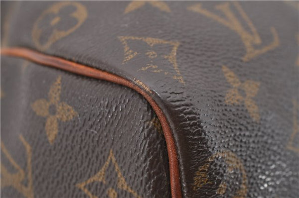 Authentic LOUIS VUITTON Monogram Speedy 25 Hand Bag M41528 LV Junk 6665C
