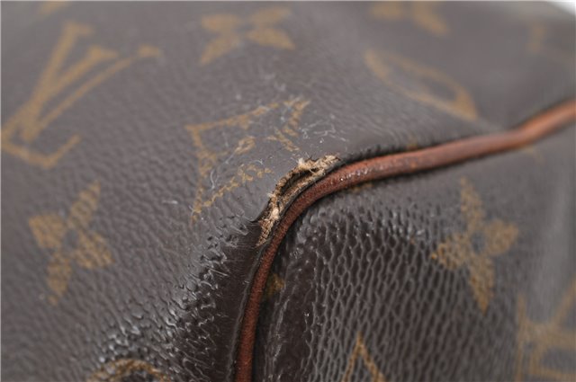 Authentic LOUIS VUITTON Monogram Speedy 25 Hand Bag M41528 LV Junk 6665C
