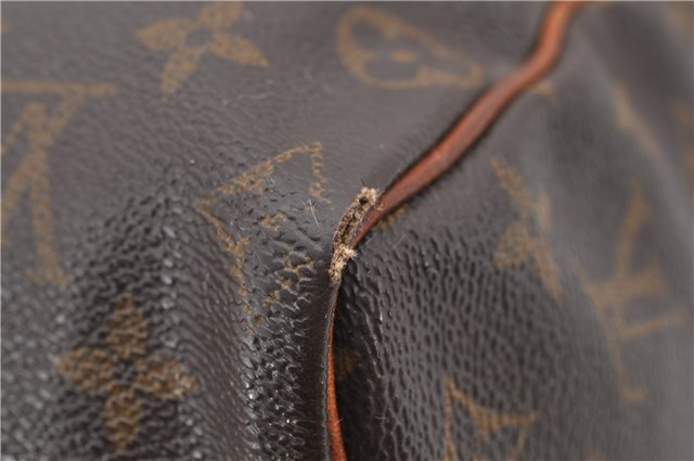 Authentic LOUIS VUITTON Monogram Speedy 25 Hand Bag M41528 LV Junk 6665C