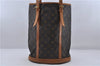 Authentic LOUIS VUITTON Monogram Bucket GM Shoulder Bag M42236 LV 6666C