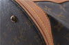 Authentic LOUIS VUITTON Monogram Bucket GM Shoulder Bag M42236 LV 6666C