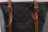 Authentic LOUIS VUITTON Monogram Bucket GM Shoulder Bag M42236 LV 6666C
