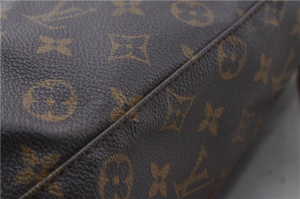 Authentic LOUIS VUITTON Monogram Bucket GM Shoulder Bag M42236 LV 6666C