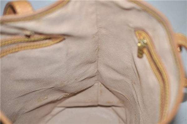 Authentic LOUIS VUITTON Monogram Bucket GM Shoulder Bag M42236 LV 6666C