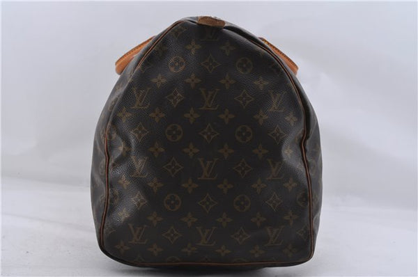 Authentic Louis Vuitton Monogram Keepall 55 Travel Boston Bag M41424 LV 6666D