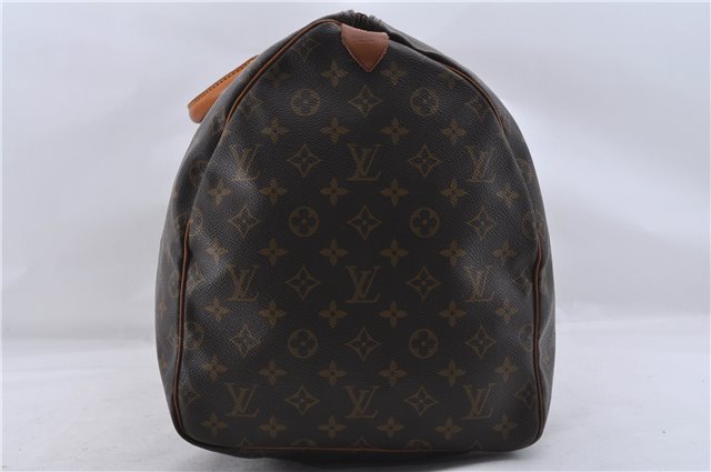 Authentic Louis Vuitton Monogram Keepall 55 Travel Boston Bag M41424 LV 6666D
