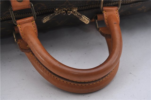 Authentic Louis Vuitton Monogram Keepall 55 Travel Boston Bag M41424 LV 6666D