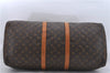 Authentic Louis Vuitton Monogram Keepall 55 Travel Boston Bag M41424 LV 6666D
