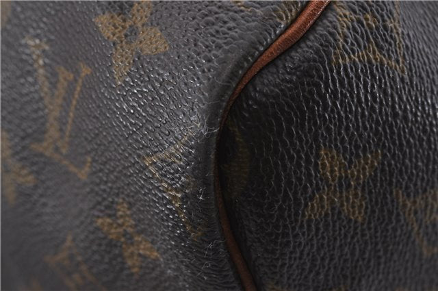 Authentic Louis Vuitton Monogram Keepall 55 Travel Boston Bag M41424 LV 6666D