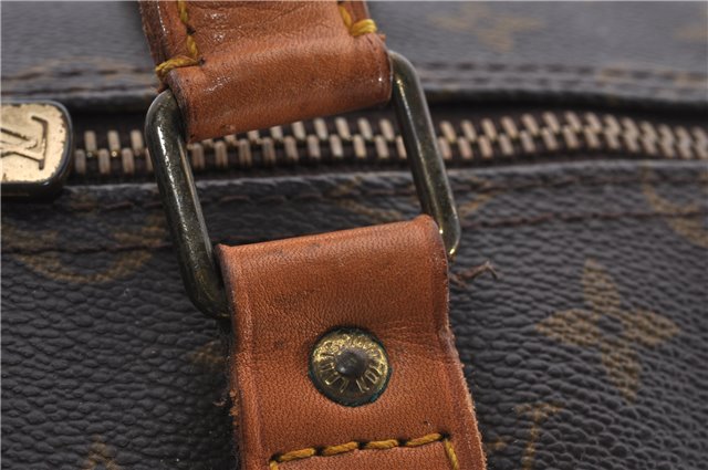 Authentic Louis Vuitton Monogram Keepall 55 Travel Boston Bag M41424 LV 6666D