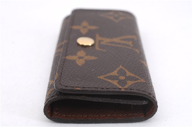 Authentic Louis Vuitton Monogram Multicles 4 Four Hooks Key Case LV Box 6666E