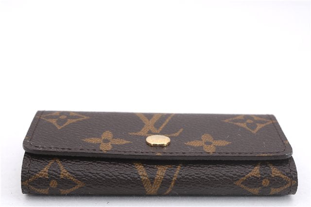 Authentic Louis Vuitton Monogram Multicles 4 Four Hooks Key Case LV Box 6666E