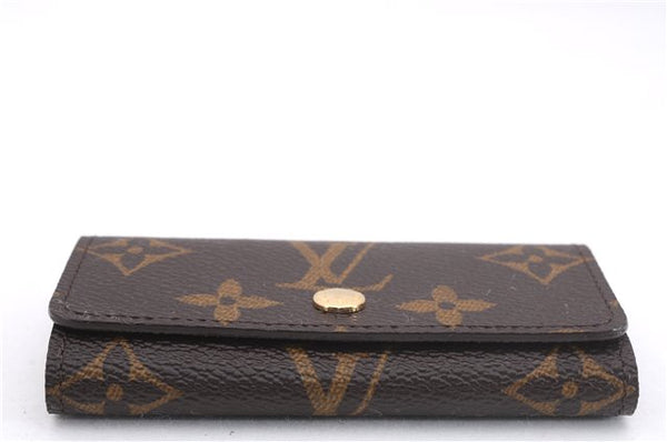 Authentic Louis Vuitton Monogram Multicles 4 Four Hooks Key Case LV Box 6666E