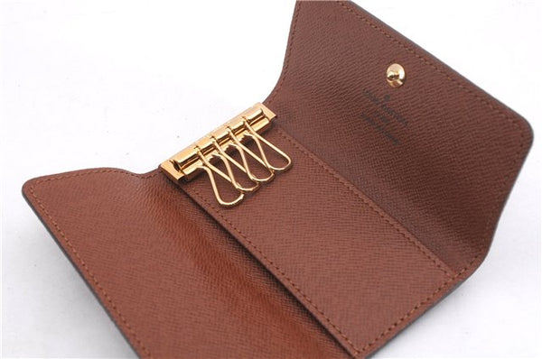 Authentic Louis Vuitton Monogram Multicles 4 Four Hooks Key Case LV Box 6666E