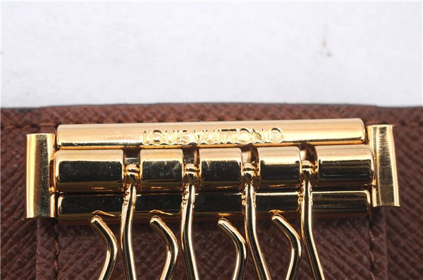 Authentic Louis Vuitton Monogram Multicles 4 Four Hooks Key Case LV Box 6666E