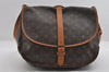Authentic Louis Vuitton Monogram Saumur 35 Shoulder Cross Bag M42254 LV 6666I