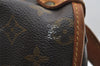 Authentic Louis Vuitton Monogram Saumur 35 Shoulder Cross Bag M42254 LV 6666I