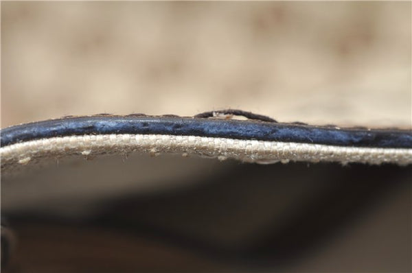 Authentic GUCCI Craft Shoulder Tote Bag GG Canvas Leather 247209 Brown 6667E