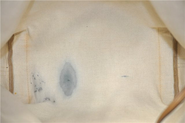 Authentic GUCCI Craft Shoulder Tote Bag GG Canvas Leather 247209 Brown 6667E