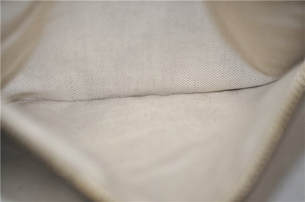 Authentic GUCCI Craft Shoulder Tote Bag GG Canvas Leather 247209 Brown 6667E