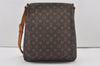 Authentic Louis Vuitton Monogram Musette Shoulder Cross Body Bag M51256 LV 6667I
