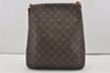 Authentic Louis Vuitton Monogram Musette Shoulder Cross Body Bag M51256 LV 6667I