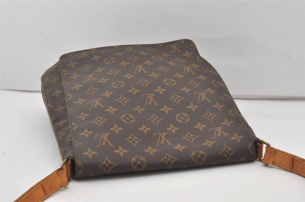 Authentic Louis Vuitton Monogram Musette Shoulder Cross Body Bag M51256 LV 6667I