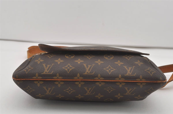 Authentic Louis Vuitton Monogram Musette Shoulder Cross Body Bag M51256 LV 6667I