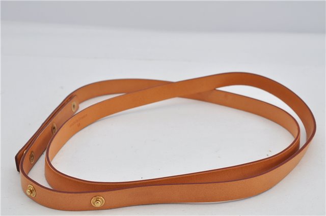 Auth Louis Vuitton Leather Shoulder Strap For Florentine M Beige 44.9