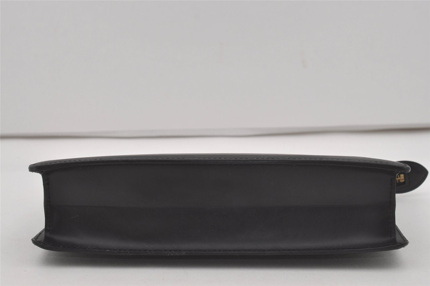 Authentic Louis Vuitton Epi Pochette Homme Clutch Hand Bag Black M52522 LV 6668I