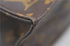 Authentic Louis Vuitton Monogram Sac Plat Hand Tote Bag M51140 LV 6669E