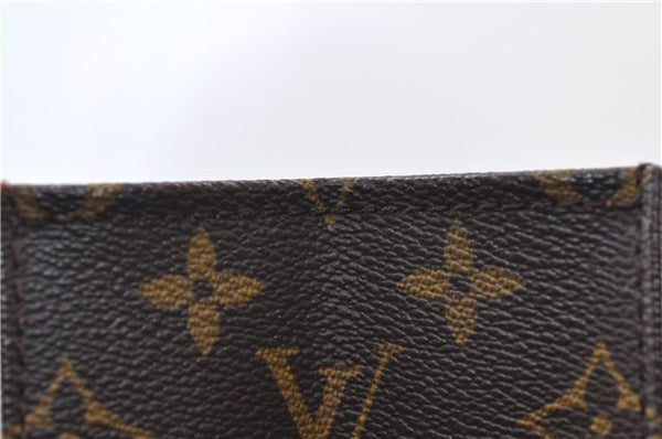 Authentic Louis Vuitton Monogram Sac Plat Hand Tote Bag M51140 LV 6669E