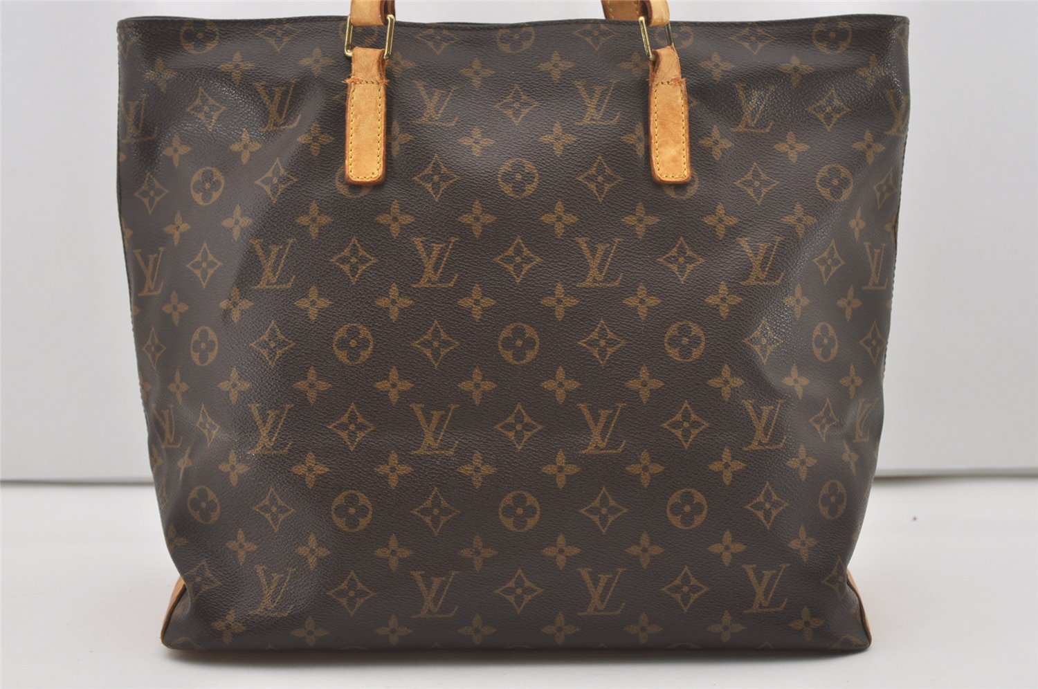 Authentic Louis Vuitton Monogram Cabas Mezzo Shoulder Tote Bag M51151 LV 6669I