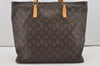 Authentic Louis Vuitton Monogram Cabas Mezzo Shoulder Tote Bag M51151 LV 6669I