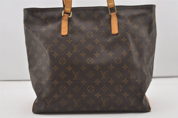 Authentic Louis Vuitton Monogram Cabas Mezzo Shoulder Tote Bag M51151 LV 6669I
