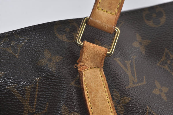 Authentic Louis Vuitton Monogram Cabas Mezzo Shoulder Tote Bag M51151 LV 6669I