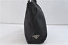 Authentic PRADA Nylon Leather Shoulder Hand Bag Purse Black 6670C