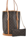 Authentic Louis Vuitton Monogram Bucket GM Shoulder Tote Bag M42236 LV 6670E