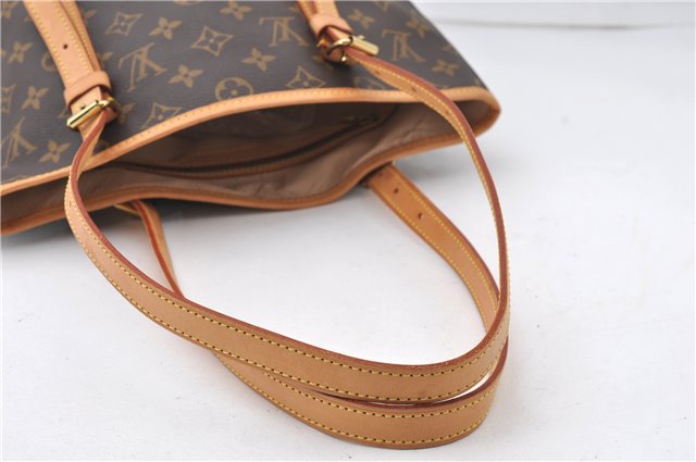 Authentic Louis Vuitton Monogram Bucket GM Shoulder Tote Bag M42236 LV 6670E