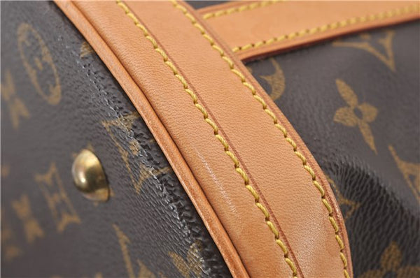 Authentic Louis Vuitton Monogram Bucket GM Shoulder Tote Bag M42236 LV 6670E