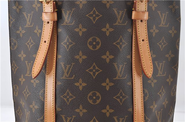 Authentic Louis Vuitton Monogram Bucket GM Shoulder Tote Bag M42236 LV 6670E