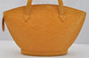 Authentic Louis Vuitton Epi Saint Jacques Hand Bag Yellow M52279 LV 6670I