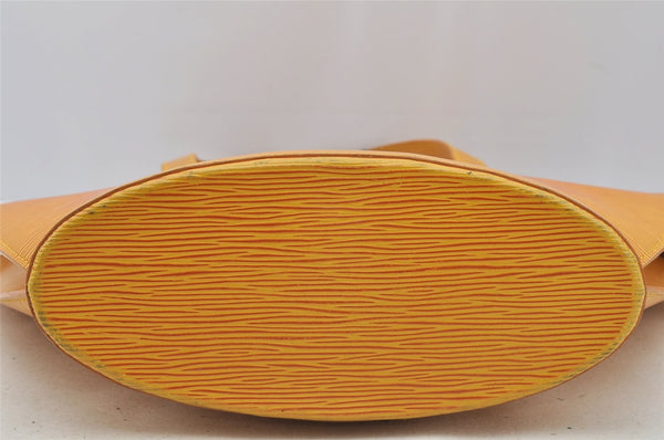 Authentic Louis Vuitton Epi Saint Jacques Hand Bag Yellow M52279 LV 6670I