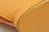 Authentic Louis Vuitton Epi Saint Jacques Hand Bag Yellow M52279 LV 6670I