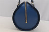 Authentic Louis Vuitton Epi Soufflot Hand Bag Blue M52225 LV 6671I
