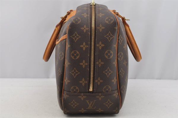 Authentic Louis Vuitton Monogram Deauville Hand Bag M47270 LV 6672I